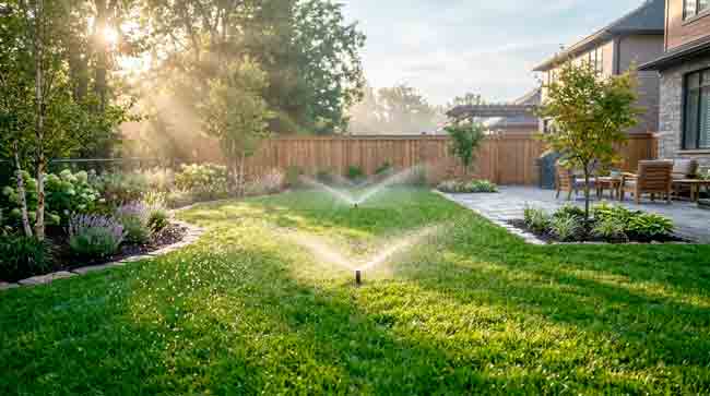 Laistymo sistema ir priežiūros instrukcija